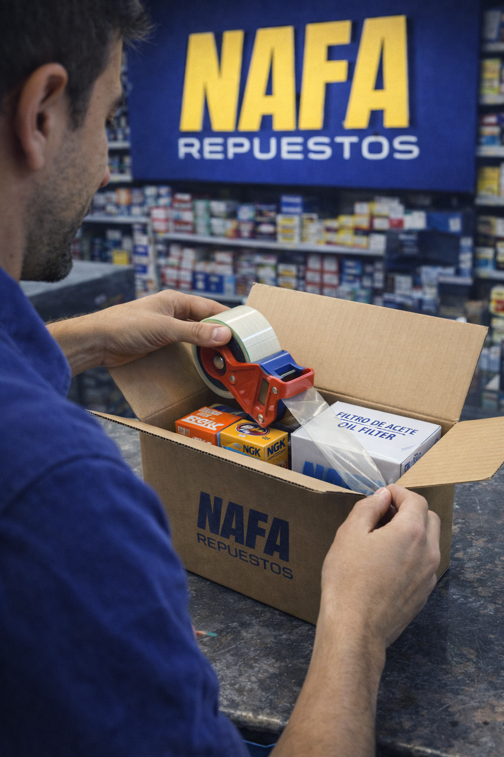 Empaquetado para envío o retiro